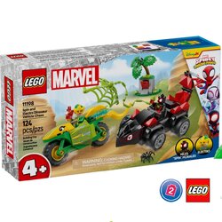 เลโก้ LEGO Super Heroes 11198 Spin and Electro Dinosaur Vehicle Chase