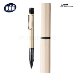 ปากกาสลักชื่อ LAMY ปากกาลูกลื่น ลามี่ แอลเอ็กซ์ พาลาเดี่ยม สีครีมอ่อน - LAMY Lx BALLPOINT PEN Palladium