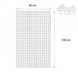 ตะแกรงชุบพลาสติก 80*150cm