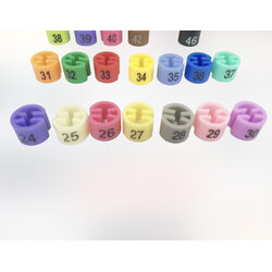 ไซส์ไม้แขวนเสื้อ แบบตัวเลข