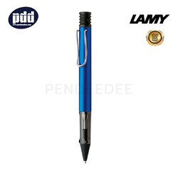 ปากกาสลักชื่อ LAMY ปากกาลูกลื่น ลามี่ ออสตาร์ สีน้ำเงิน LAMY Al-Star Blue Ballpoint Pen
