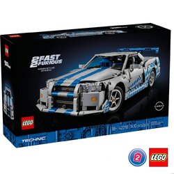 เลโก้ LEGO Technic 42210 2 Fast 2 Furious Nissan Skyline GT-R (R34) Car
