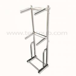 ราวเหลี่ยมหนา 2แขน 2ชั้น