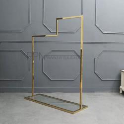 ราวสแตนเลส ขั้นบันได สีทองไทเทเนี่ยม