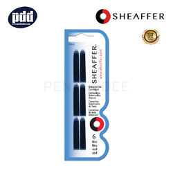 SHEAFFER หมึกหลอดสั้น เชฟเฟอร์ ยูนิเวอร์แซล หมึกน้ำเงิน SHEAFFER Universal Blue Ink Cartridges Refill