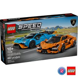 เลโก้ LEGO Speed Champions 77238 Lamborghini Revuelto & Huracán STO