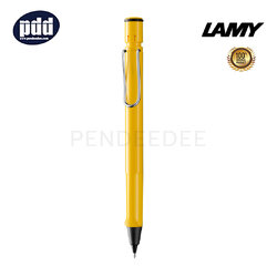 ดินสอกดสลักชื่อ LAMY ดินสอกด ลามี่ ซาฟารี สีเหลือง LAMY Safari Yellow Mechanical Pencil