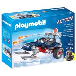 PLAYMOBIL 9058 Ice Pirate with Snowmobile