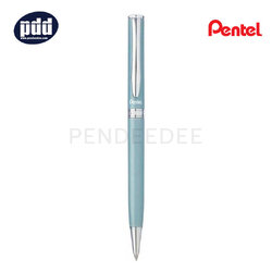 PENTEL ปากกาลูกลื่น เพนเทล สเตอร์ลิ่ง PENTEL Sterling 0.8 mm. Blue Ballpoint Pen