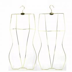 ไม้แขวนชุดว่ายน้ำสีทอง