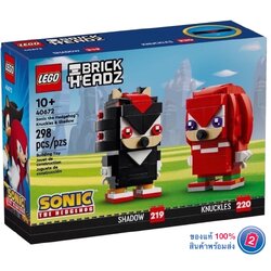 เลโก้ LEGO BrickHeadz 40672 Knuckles & Shadow