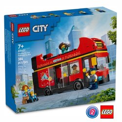 เลโก้ LEGO City 60407 Double-Decker Sightseeing Bus