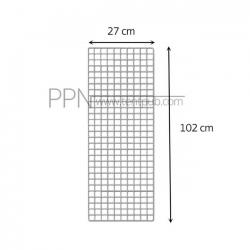 ตะแกรงชุบพลาสติก 27*102cm(แพ็ก10แผ่น)