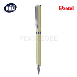 PENTEL ปากกาลูกลื่น เพนเทล สเตอร์ลิ่ง PENTEL Sterling 0.8 mm. Ivory Ballpoint Pen