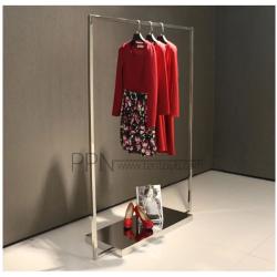 ราวเดี่ยวสแตนเลสฐานกล่อง