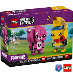 เลโก้ LEGO BrickHeadz 40760 Adventure Peely & Cuddle Team Leader