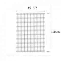 ตะแกรงชุบพลาสติก 80*105cm