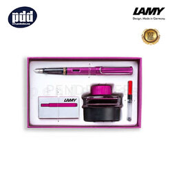 LAMY เซ็ทปากกาหมึกซึม ออลสตาร์ ไวบรานท์ พิงค์ สเปเชียล อิดิชั่น 2018 - LAMY Gift Set AL-star Fountain Pen - Vibrant Pink Special Edition 2018