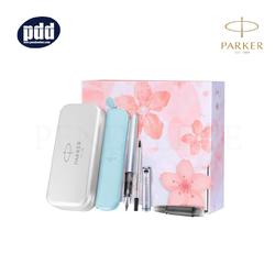 PARKER Vector XL Sakura Collection ปากกาหมึกซึม เปลี่ยนหัวปากกาโรลเลอร์บอล ป๊ากเกอร์ เว็กเตอร์ เอ็กซ์แอล ซากุระ คอลเลคชั่น