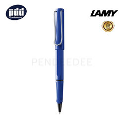 ปากกาสลักชื่อ LAMY ปากกาโรลเลอร์บอล ลามี่ ซาฟารี สีน้ำเงิน LAMY Safari Blue Rollerball Pen