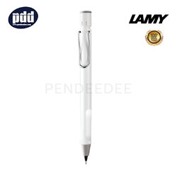 ดินสอกดสลักชื่อ LAMY ดินสอกด ลามี่ ซาฟารี สีขาว LAMY Safari White Mechanical Pencil