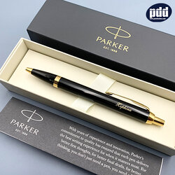 ตำแหน่งสลักชื่อ ปากกา PARKER และ LAMY