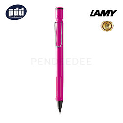 ดินสอกดสลักชื่อ LAMY ดินสอกด ลามี่ ซาฟารี สีชมพู LAMY Safari Pink Mechanical Pencil