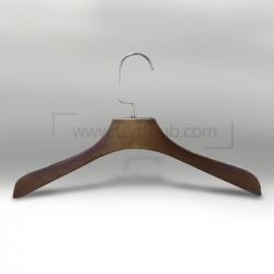 ไม้แขวนไม้ คอตรง ตะขอแบน