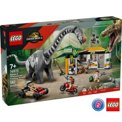 เลโก้ LEGO Jurassic World 76973 Raptor & Titanosaurus Tracking Mission