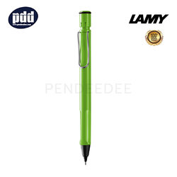 ดินสอกดสลักชื่อ LAMY ดินสอกด ลามี่ ซาฟารี สีเขียว LAMY Safari Green Mechanical Pencil