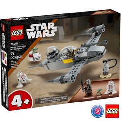 เลโก้ LEGO Star Wars 75410 Mando and Grogu's N-1 Starfighter