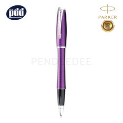 PARKER URBAN PREMIUM ROLLERBALL PEN AMETHYST PEARL ปากกาป๊ากเกอร์ โรลเลอร์บอล เออร์เบิน พรีเมี่ยม ม่วง อเมธีสต์ เพิร์ล