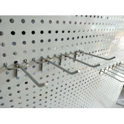 ฮุกแขวนสินค้า 3ขา ใช้กับฝนังรู