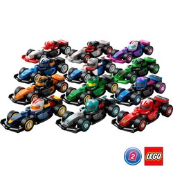 (ครบเซ็ท 12 คัน แกะกล่องเช็ค) เลโก้ LEGO Exclusives 71049 F1® Collectible Race Cars