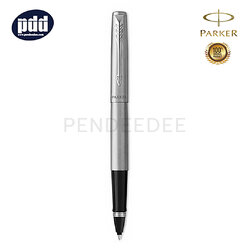 PARKER Jotter Stainless Steel CT Rollerball Pen ปากกาโรลเลอร์บอล ป๊ากเกอร์ จ๊อตเตอร์ สแตนเลส เงิน คลิปเงิน