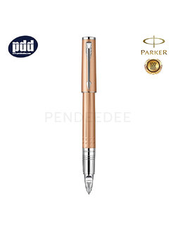 PARKER 5TH Ingenuity Slim Daring Pink Gold CT 5th Technology Mode Pen ปากกาป๊ากเกอร์ ฟิฟท์ อินจินิวอิตี้ สลิม ดาร์ริ่ง สีพิงค์โกลด์ คลิปเงิน