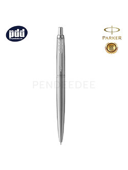 PARKER Jotter XL Monochrome Stainless Ballpoint Penปากกาลูกลื่น ป๊ากเกอร์ จ๊อตเตอร์ เอ็กซ์แอล โมโนโครม สีเงิน