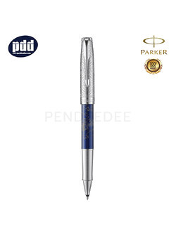 PARKER Sonnet18 Special Edition Blue Silver CT Rollerball Pen ปากกาโรลเลอร์บอล ป๊ากเกอร์ ซอนเนต18 สเปเชี่ยล อิดิชั่น น้ำเงิน คลิปเงิน