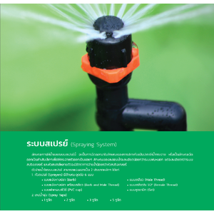 ระบบสเปรย์ ( Spraying System )