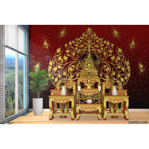 วอลเปเปอร์ภาพต้นโพธิ์ ใบโพธิ์