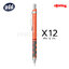 12 ด้าม rOtring ดินสอกดรอตริง ติ๊กกี้ rOtring Tikky 0.5 mm. Neon Orange Mechanical Pencil