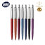 PARKER ปากกาลูกลื่น ป๊าคเกอร์ จ๊อตเตอร์ ดำ บอนสตรีท คลิปเงิน Parker Jotter Stainless Steel Ballpoint Pen Black Chrome Trim