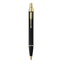 ปากกาสลักชื่อ ปากกาป๊ากเกอร์ ลูกลื่น ไอเอ็ม แมทดำ จีที – PARKER IM MATTE BLACK GOLD TRIM BALLPOINT PEN