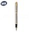 PARKER IM Brushed Metal GT Fountain Pen ปากกาหมึกซึม ป๊ากเกอร์ ไอเอ็ม สีเงิน คลิปทอง