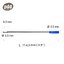10 ชิ้น PDD ไส้ปากกาลูกลื่น Cross Style หมึกน้ำเงิน – 10 pcs Ballpoint Pen Refills Medium Point for Cross Style - Blue Ink