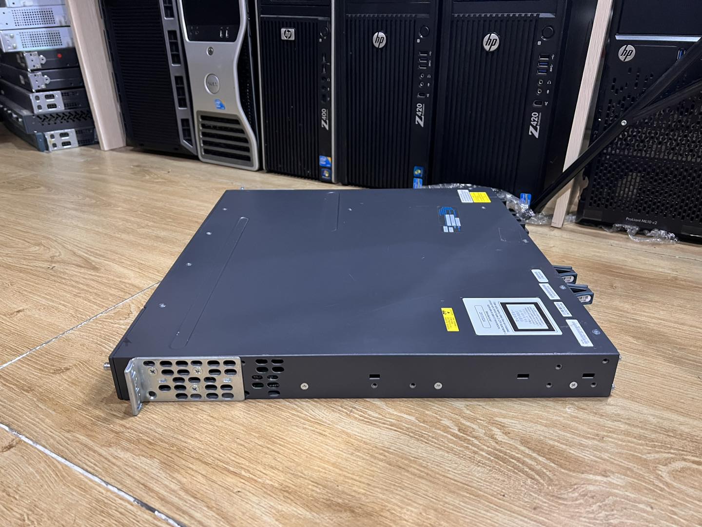 Cisco 3750X 48port PoE gigabit sfp 10g มือสองพร้อมใช้งาน