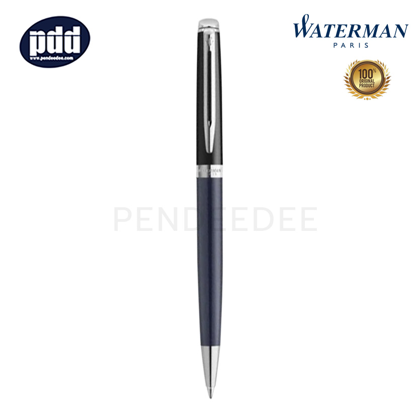 WATERMAN ปากกาลูกลื่น วอเตอร์แมน ฮีเมีสเฟียร์ WATERMAN Hémisphère Black-Blue Ballpoint pen