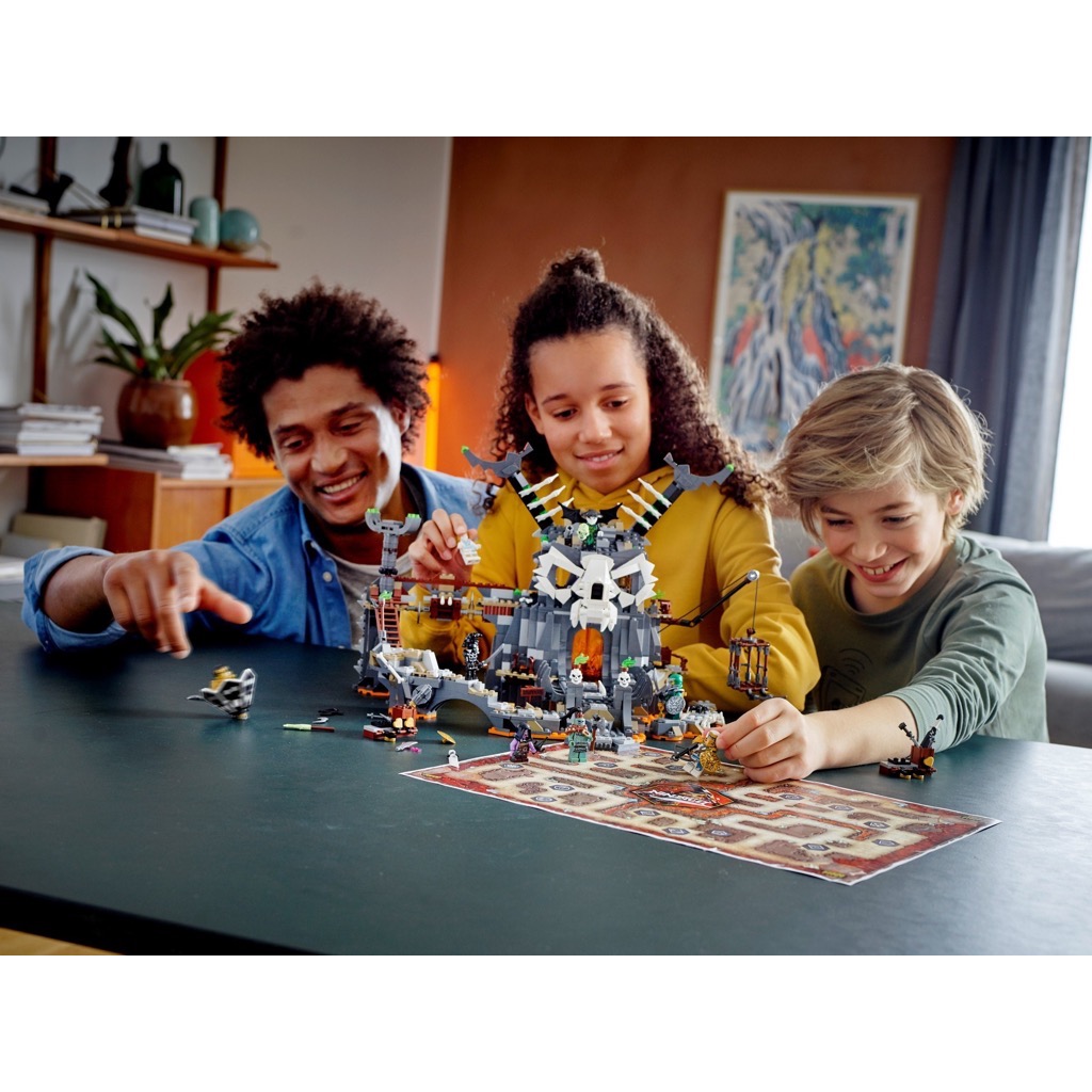 เลโก้ LEGO Ninjago 71722 Skull Sorcerer's Dungeons