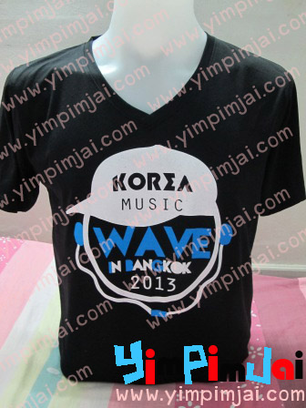 เสื้อยืด Korea Music Wave