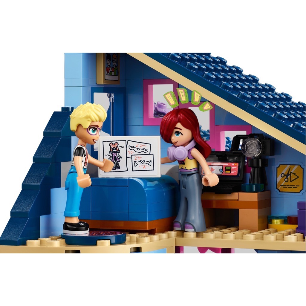 เลโก้ LEGO Friends 42620 Olly and Paisley's Family Houses